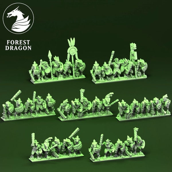 Reptilians 15mm(Forest Dragon)