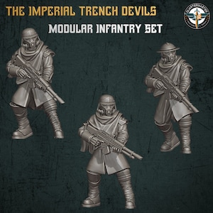 Imperial Trench Devils, infantry and special Weapons