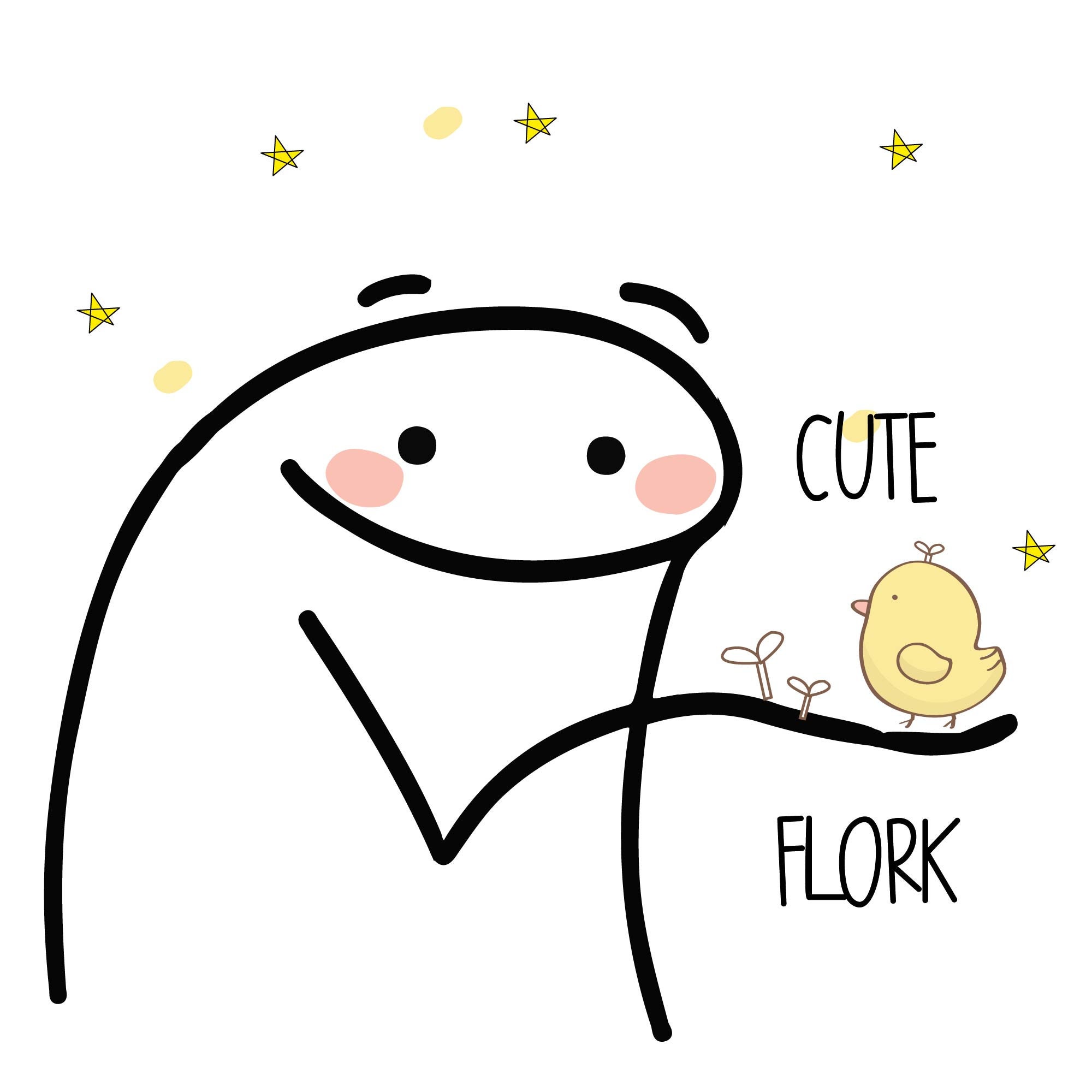 FLORK Meme/deformitos 150 Png 300dpi A4 Florkofcows Meme Etsy UK