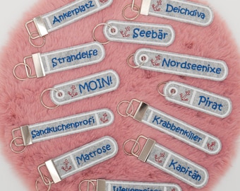 Maritime Embroidery Files ITH – Keychain Set Vol. 1 | For Summer & Vacation | 10x10 and 13x18