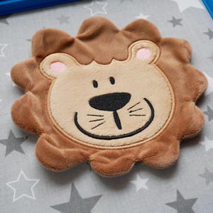 ライオンの刺繍デザイン – 3Dたてがみのアップリケ | ベビー＆デコレーション用サテンステッチ