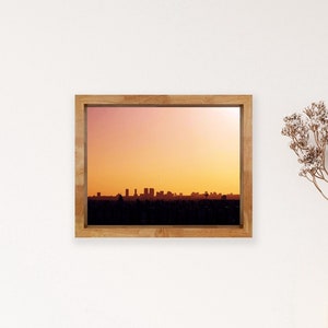 Los Angeles Skyline 8.5x11 Photo Print Art Prints Wall Art Wall Decor Cityscape City Decor image 1