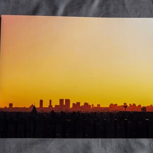 Los Angeles Skyline 8.5x11 Photo Print Art Prints Wall Art Wall Decor Cityscape City Decor image 2