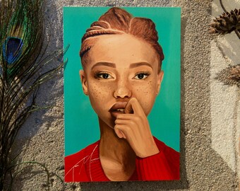 Realism Portrait Art Etsy Realism Portrait Art Etsy