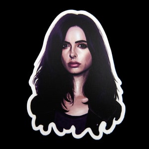 Jessica Jones Sticker Jessica Jones Artwork Marvel Sticker Comic Book Sticker 3 x 2.26 image 2