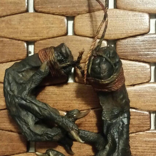 Charged Chicken Feet Protection Charm
