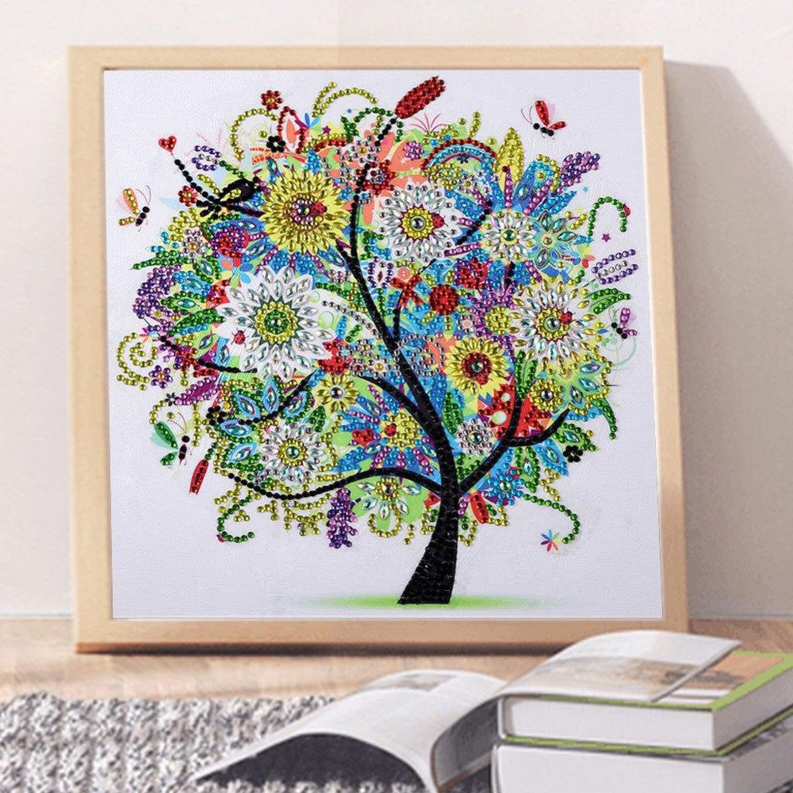 Sparkle Diamond Painting by Number DiY Kit Painting Cross Etsy