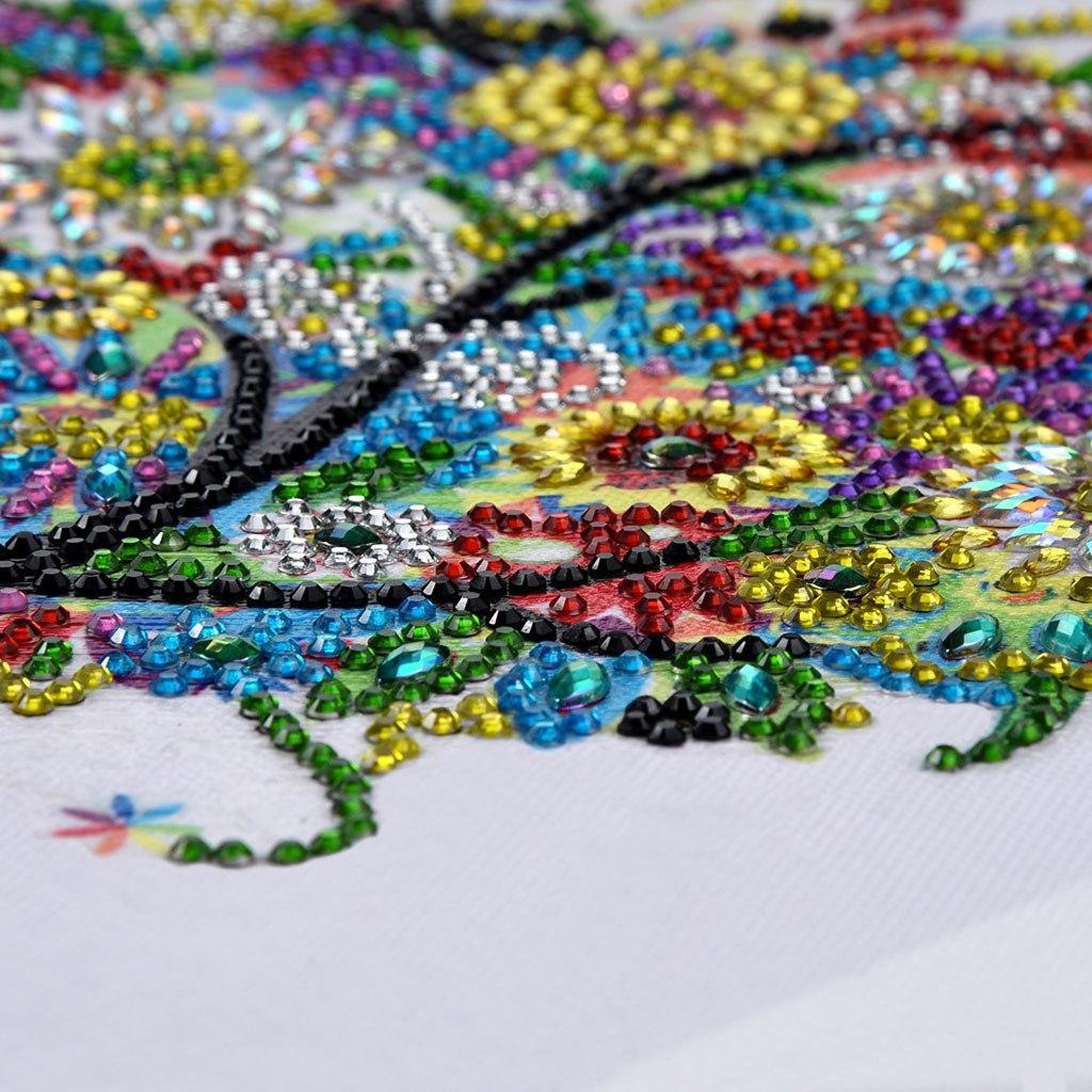 Sparkle Diamond Painting by Number DiY Kit Painting Cross Etsy