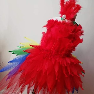 Parrot Tutu Dress