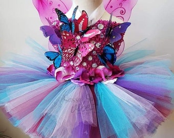 Enchanted Butterfly Tutu Dress