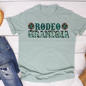 Rodeo Grandma shirt, Rodeo Shirts, Rodeo Tshirt, Rodeo Tee, Rodeo Life Shirt, Grandma Shirt, Gifts For Grandma, Womens Shirts