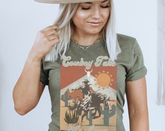 Cowboy Take Me Away Graphic T-shirt