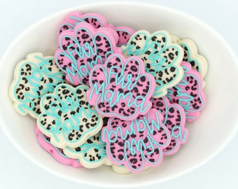 Fur Mama  *5 Bead Packs* | Silicone Focal Bead | Dog Mom Beads | DIY craft projects | non-toxic and washable beads