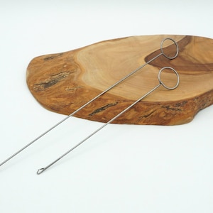 Bead Threader | Loop Turner | Silicone Bead Needle | Large Hole Bead Threader | Beading Tool