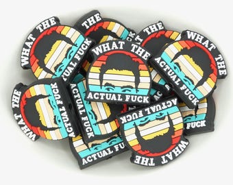 What the Actual PVC Focal Beads | *2 & 5-Packs* | Pen, Keychain and Craft Beads