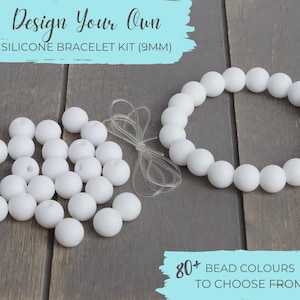 Silicone Bracelet Kit (Custom) | choose your colours | DIY | make your own jewellery | kids & adults | sensory