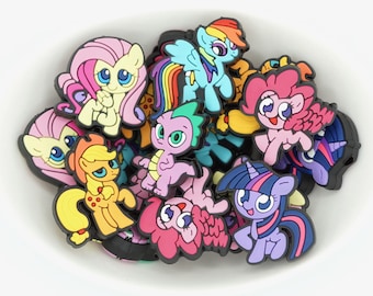 Ponies PVC Focal Beads | *2-Packs & Full Sets* | Pen, Keychain and Craft Bead