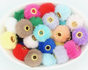 Fluff Spacer Beads | 20mm | 5 Pack | DIY Jewellery and Craft Projects