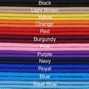 Paracord (#95) for DIY Craft Projects | 1.75mm | nylon | strong and flexible | bracelets, necklaces, macrame and other weaving projects