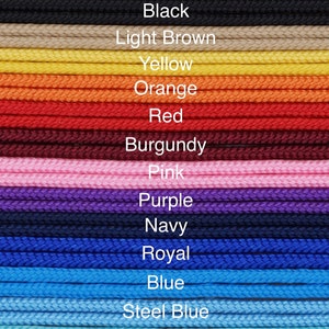 Paracord Bracelet 33 Cord Colours Micro Paracord Bracelet Slide Adjustable  Strong Parachute Cord 