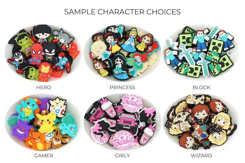 Silicone Character Bracelet (custom) | Choose Your Focal Bead ...