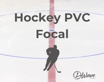 Hockey PVC Focal Beads | *2, 5 & 10 Packs* | Pen, Keychain and Craft Bead