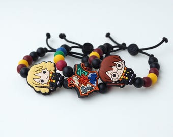 Wizard Wrist Buddy | Adjustable Silicone Bracelet | Kid Character Bracelet