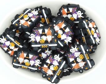 Halloween Wichtel LKW *5 Perlenpackungen* | Silikon Fokalperle