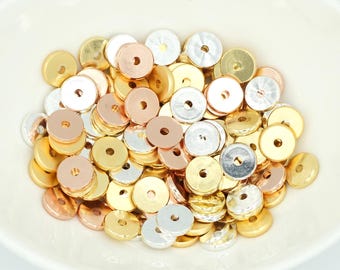 Metal Spacer Beads | 10mm | 10 Pack | DIY Jewellery and Craft Projects