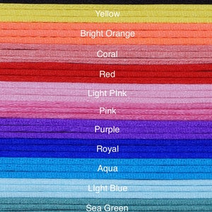 Satijn nylon koord voor doe-het-zelf sieraden en knutselprojecten (1 mm)