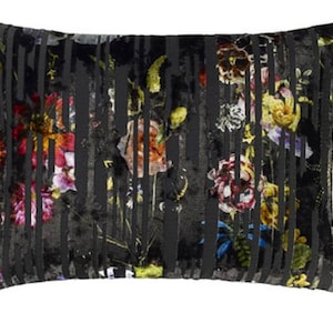 Designers Guild Fabric Pillow Babylonia Night Soft Crepuscule 60x45cm