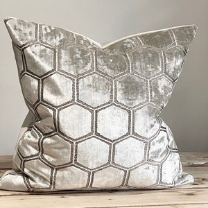 Designers Guild cushion cover Manipur Oyster  sizes High End Luxury Interior Furnishings