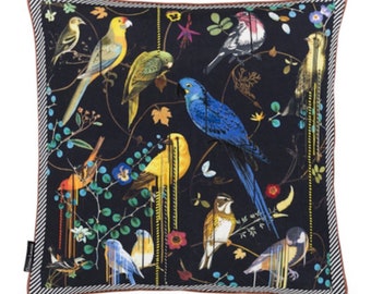 Designers Guild Christian Lacroix  Cushion cover Birds Sinfonia Crepuscule
