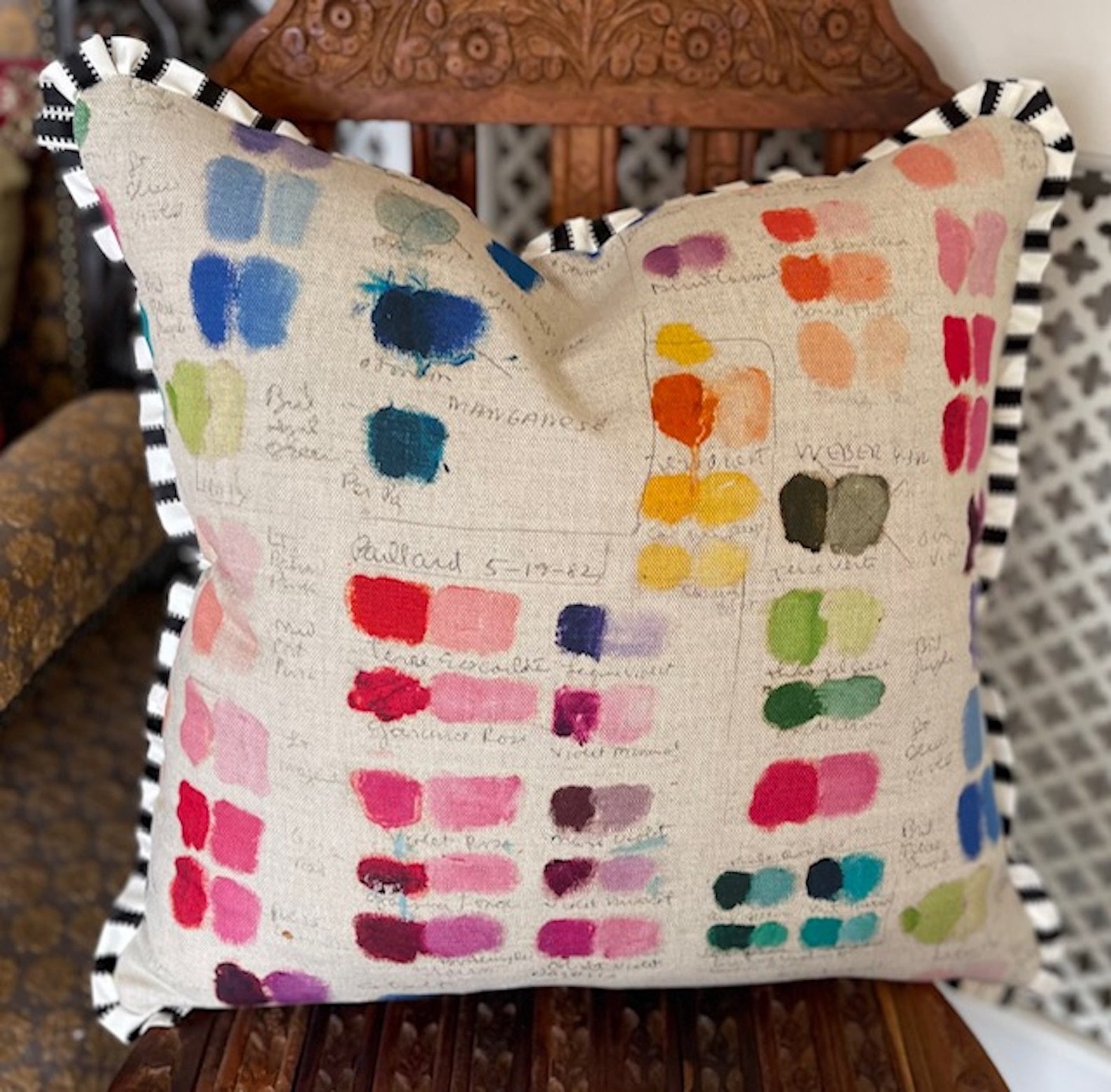 Designers Guild John Derian Fabricartist Pallett Multitone Etsy