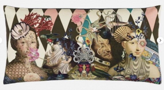Designer Guild Christian Lacroix THE CURIEUX ARGILE 60x30cm Bolster cover