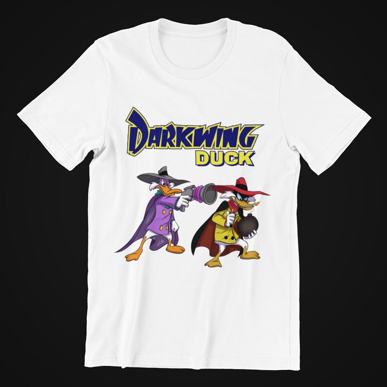 Darkwing Duck Shirt Classic Disney Cartoon shirt Etsy