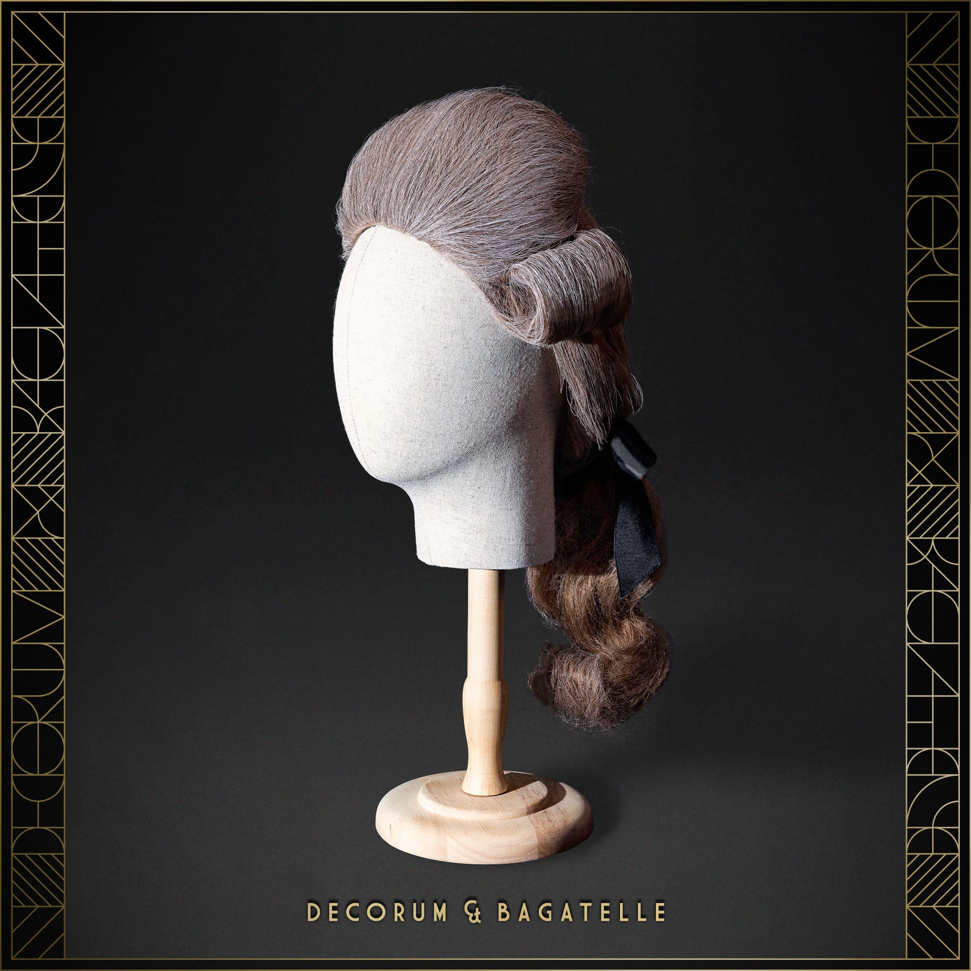 Wigs in sale the 18th century