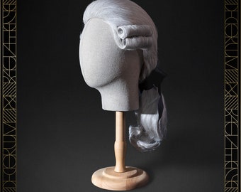 WIG "MONSEIGNEUR" man wig rococo 18th century colonial reenactment Versailles carnaval parties