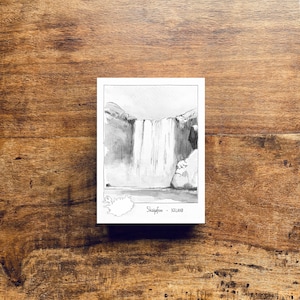 Postales de Islandia - cascadas