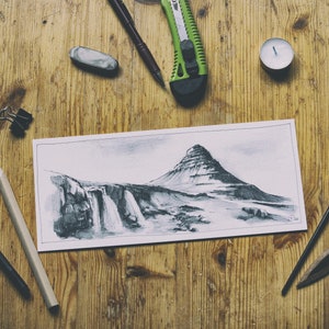 Stampa d'arte - Kirkjufell - Sn'fellsnes - Islanda