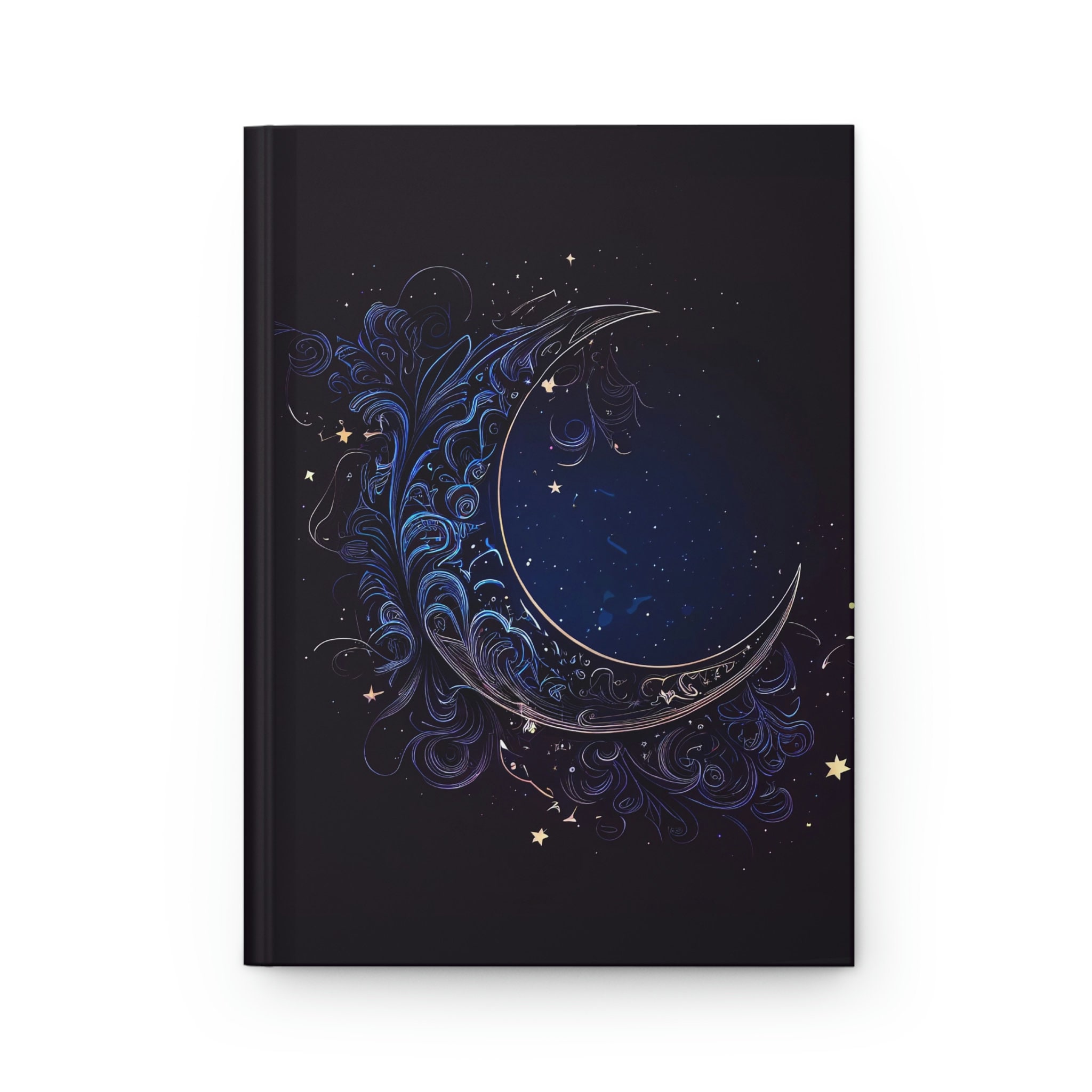 Celestial Moon Journal | Hardcover Journal Lined | Matte Finished ...