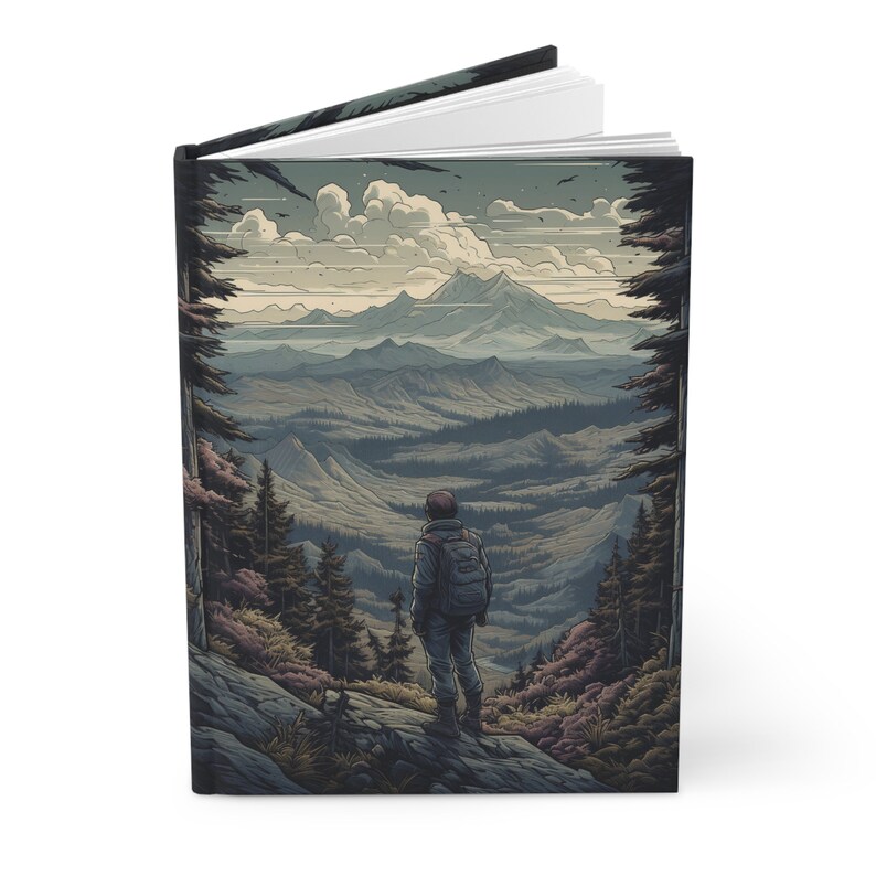 Travel Journals | Hardcover Journal Matte | Journal For Women | Adventure Traveler | Hiking Camping Journal | Solo | Wanderlust Travel Gift image 4