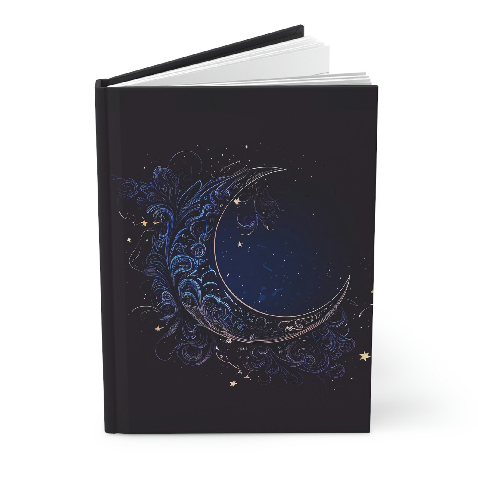 Celestial Moon Journal | Hardcover Journal Lined | Matte Finished ...