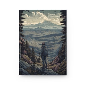 Travel Journals | Hardcover Journal Matte | Journal For Women | Adventure Traveler | Hiking Camping Journal | Solo | Wanderlust Travel Gift image 2