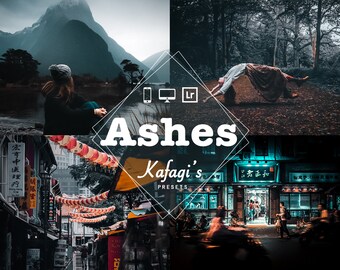 1 + 1 Ashes moody look Lightroom preset Mobile & PC preset, insta Lifestyle Lightroom Preset, Iphone Preset, Photography Preset, Travel Preset