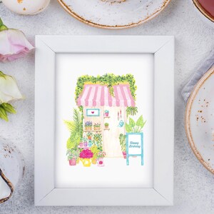 Joyeux anniversaire. Happy Birthday. Carte de souhaits. Greeting card. illustration. Art Print. Poster