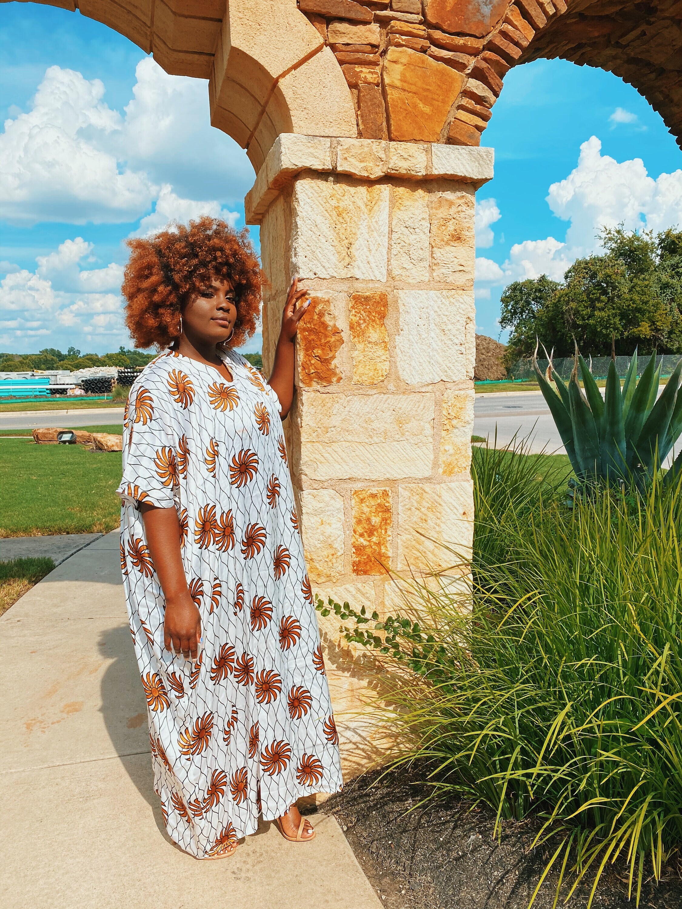Ankara Bubu Dress - Etsy