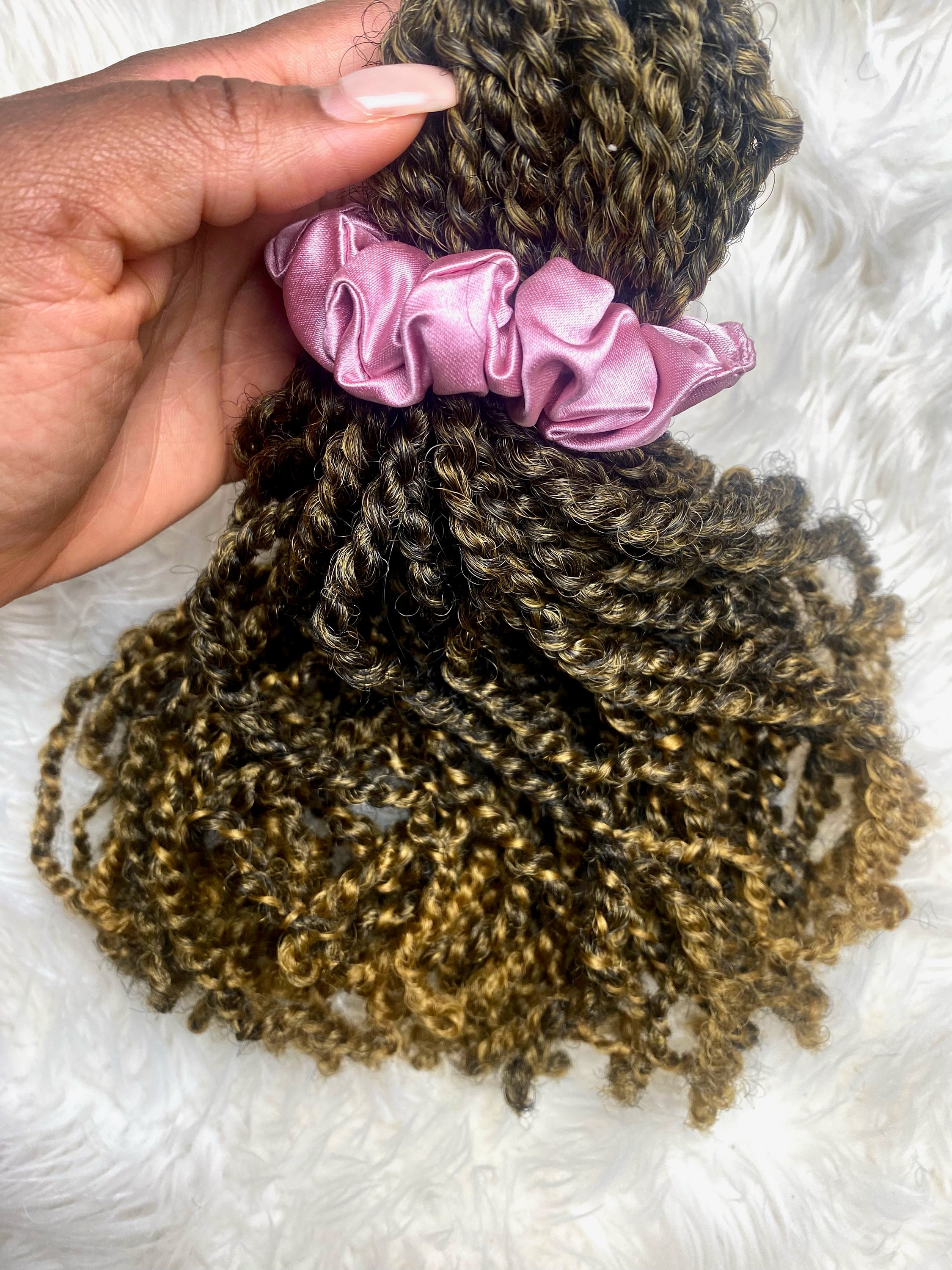 Full Head Prelooped Crochet Mini Twists Ombre Micro Twists. Handmade ...