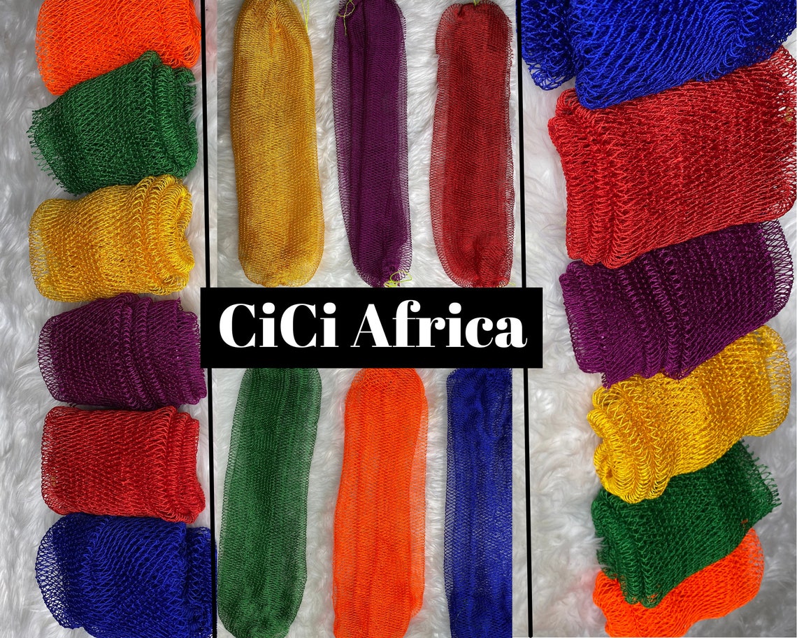 AUTHENTIC African Exfoliating Net Sponge SAPO Etsy