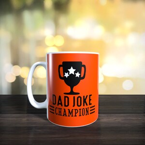 Día del Padre, Papá Regalo, Papá Bromista Campeón, Papá Taza, Chicos Taza de Café,